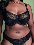 Panache Plus Size Clara Full Cup Bra 7255 Black