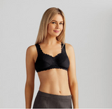 Amoena Jasmin Wire-free Soft Bra - Black 44233