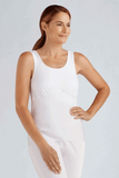 Amoena Michelle Post Surgery Camisole Bra 2105 White