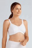 Hannah Wire-Free Front Closure Bra - White 2160
