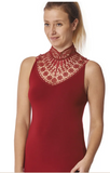 ARIANNE  - Teri High Collar Top 5757
