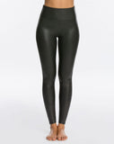 Spanx Faux cuir Legging Strong Tummy Support 2437