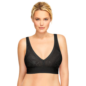 Wacoal Black Net Effect Softcup Bralette  810340