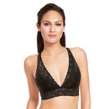 Wacoal - Soutien-gorge noir sans armatures Halo en dentelle 811205