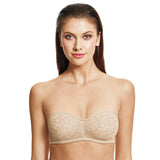 Wacoal Sand Halo Lace Strapless Underwire Bra 854205