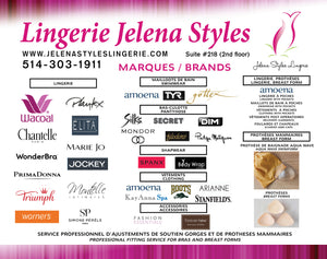 OUR BRANDS AT JELENA STYLES LINGERIE