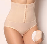 JSL  Briefs High To Waist Tummy  Firm Control With Hooks On Front and between legs Jacquard Fabrique 750-518