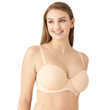 Wacoal Sand Plus Size Red Carpet Strapless Full Busted Underwire Bra 854119